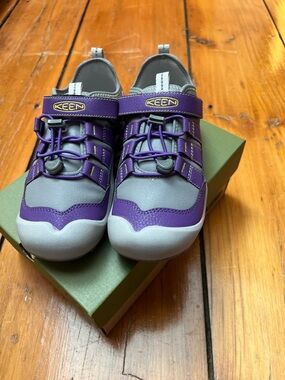 Keen Kids Purple and Gray Athletic Sneakers